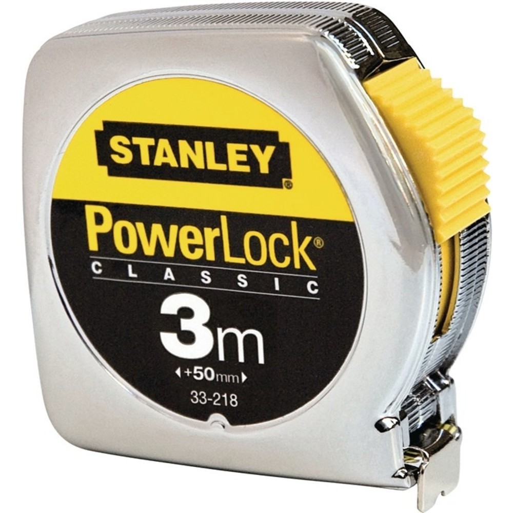 Produktabbildung Nr. 1: Taschenrollbandmass PowerLock® Länge 3 m Breite 12,7 mm mm/cm EG II Metall Clip lose STANLEY