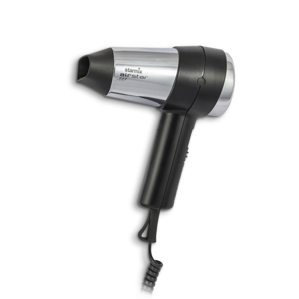 starmix Hand-Haartrockner TFC 18, 1.800 W, schwarz/chrom Produktabbildung: starmix Hand-Haartrockner TFC 18, 1.800 W, schwarz/chrom