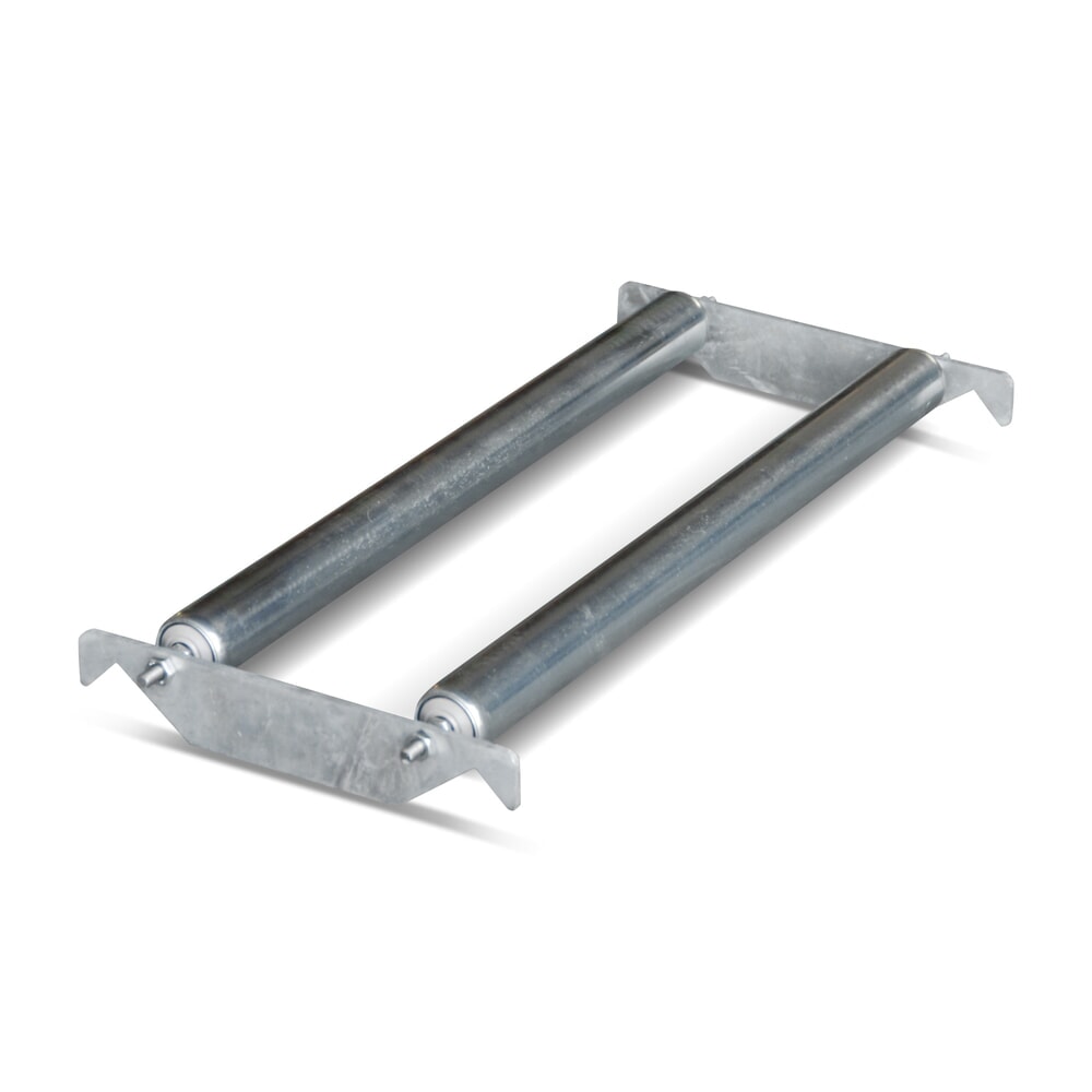 Produktabbildung: Steckbare Rollenauflage für Bauer® Fassregale, 1 Fass à 200 l