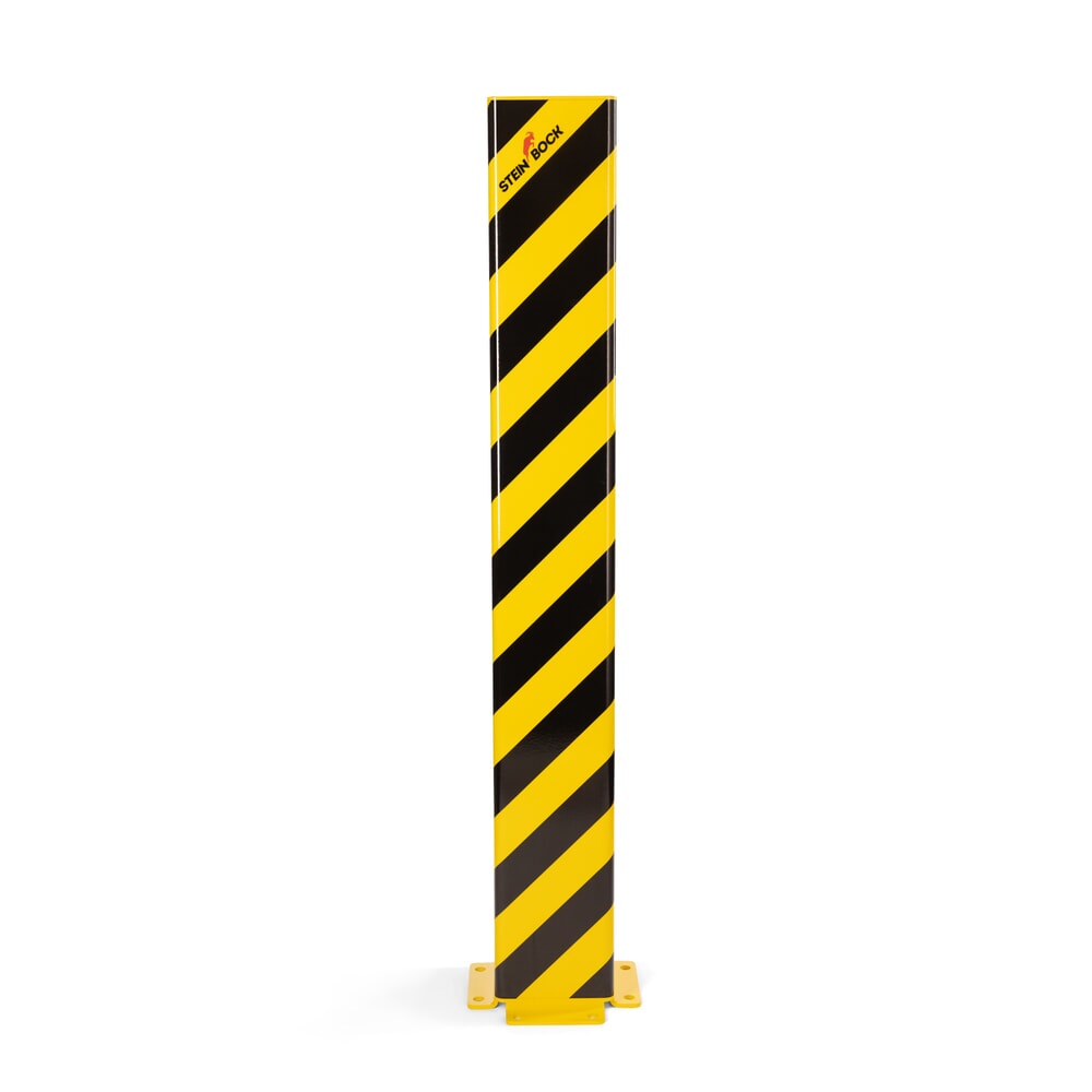 Produktabbildung: Steinbock® Rammschutzecke, U-Profil, HxBxT 1.200 x 160 x 160 mm, Stärke 6 mm