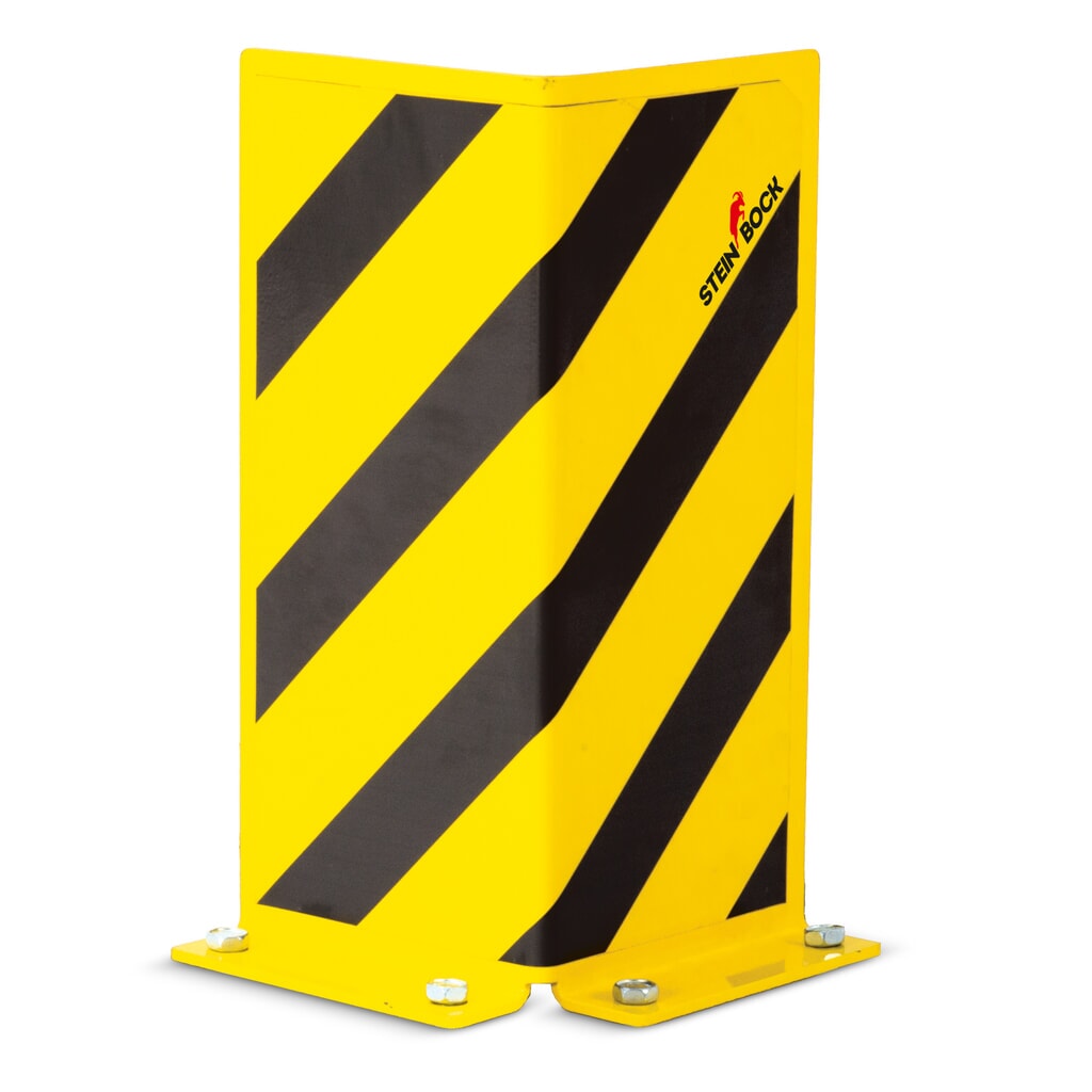 Produktabbildung Nr. 1: Steinbock® Rammschutzecke, Winkel-Profil, HxBxT 400 x 180 x 180 mm, Stärke 5 mm
