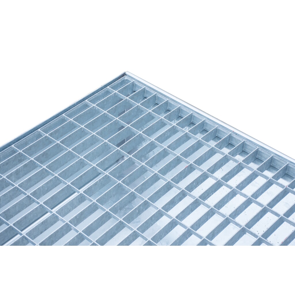 Produktabbildung Nr. 3: Steinbock® Auffangwanne, 2x 200 l, HxBxT 360 x 1.200 x 800 mm, inkl. Gitterrost, feuerverzinkt