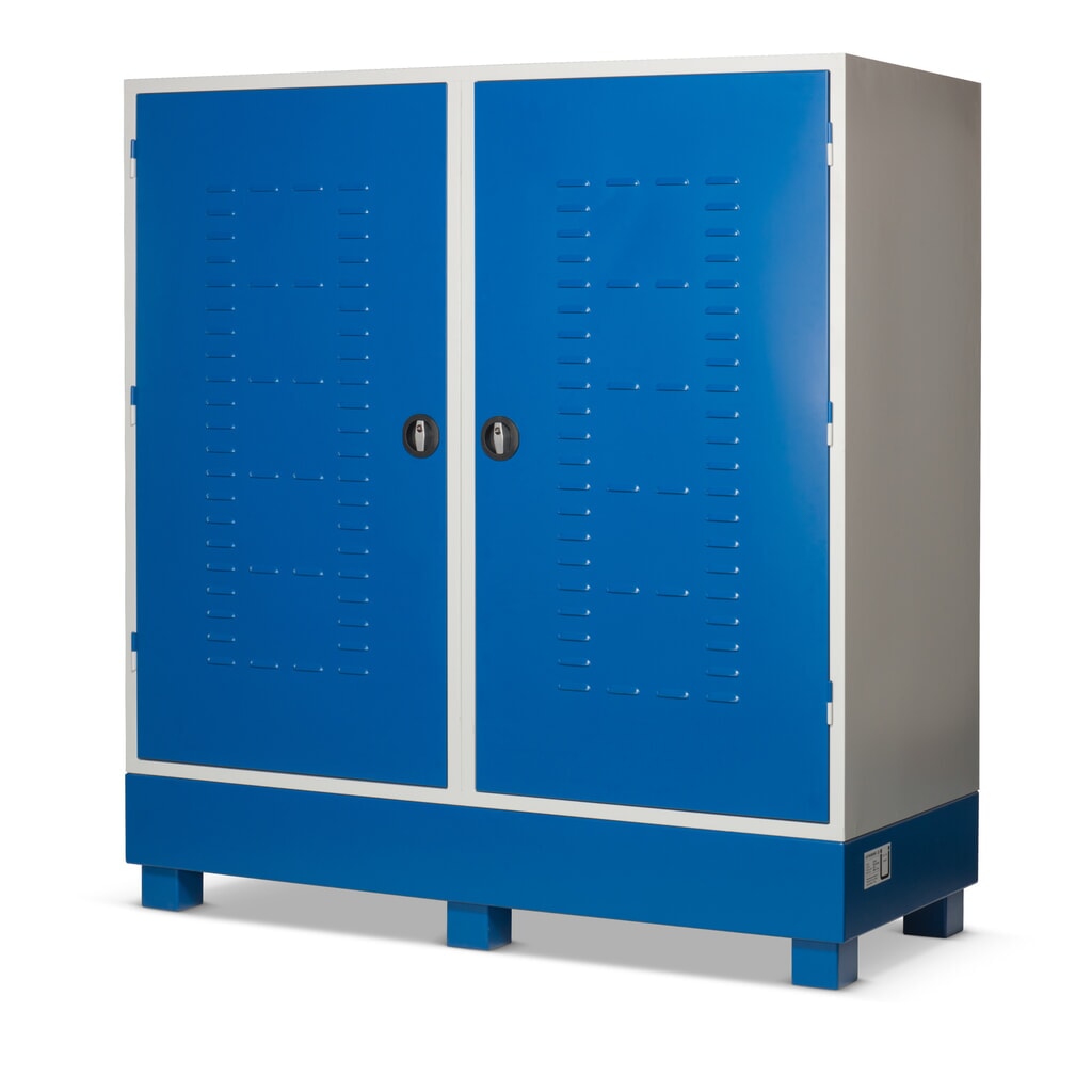 Steinbock® Gefahrstoff-Depot, 2-türig Produktabbildung: Steinbock® Gefahrstoff-Depot, 2-türig