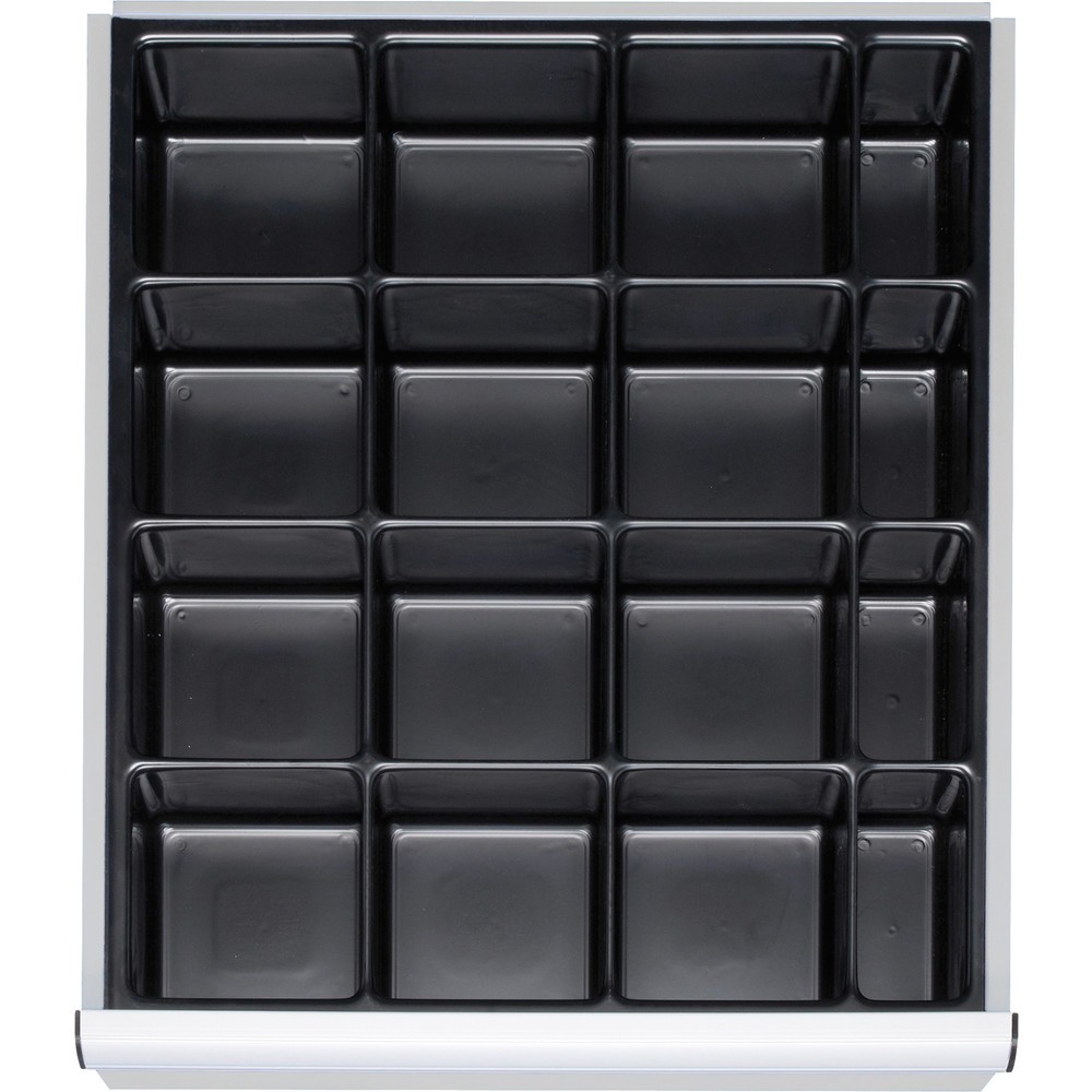Produktabbildung: Steinbock® Selection Kleinteile-Einsatz, für Schubladenmasse BxT 490 x 560 mm mit Blendenhöhe 60-90 mm