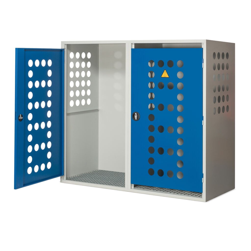 Steinbock® Propangasflaschen-Schrank, 2-türig Produktabbildung Nr. 6: Steinbock® Propangasflaschen-Schrank, 2-türig