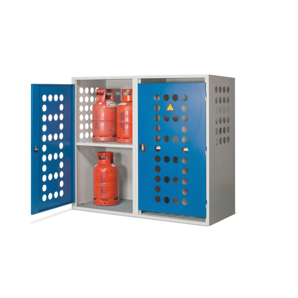 Produktabbildung: Steinbock® Propangasflaschen-Schrank, 2-türig