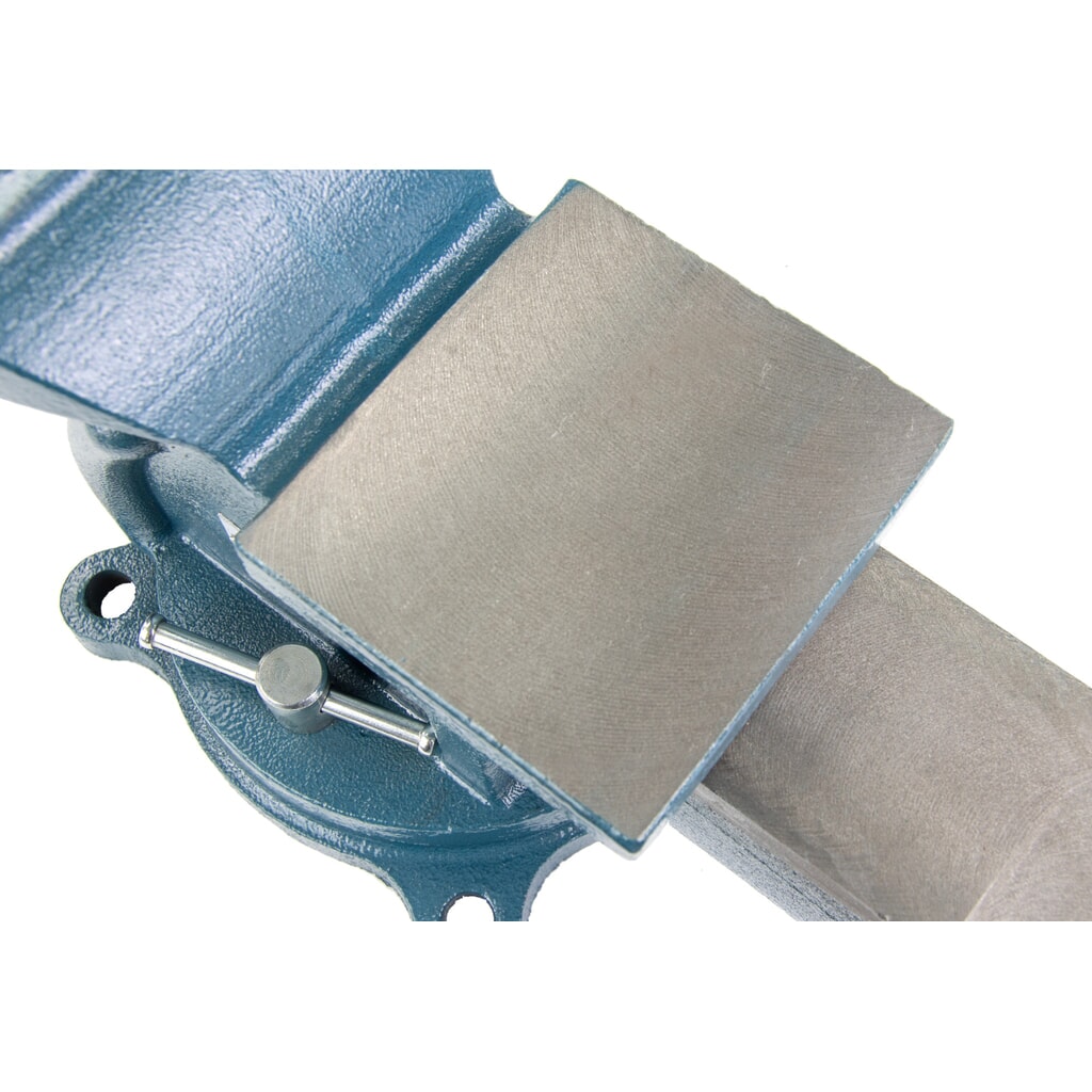 Steinbock® Schraubstock, dreh- und arretierbar, Gusseisen, 125 mm Backenbreite Produktabbildung Nr. 2: Steinbock® Schraubstock, dreh- und arretierbar, Gusseisen, 125 mm Backenbreite