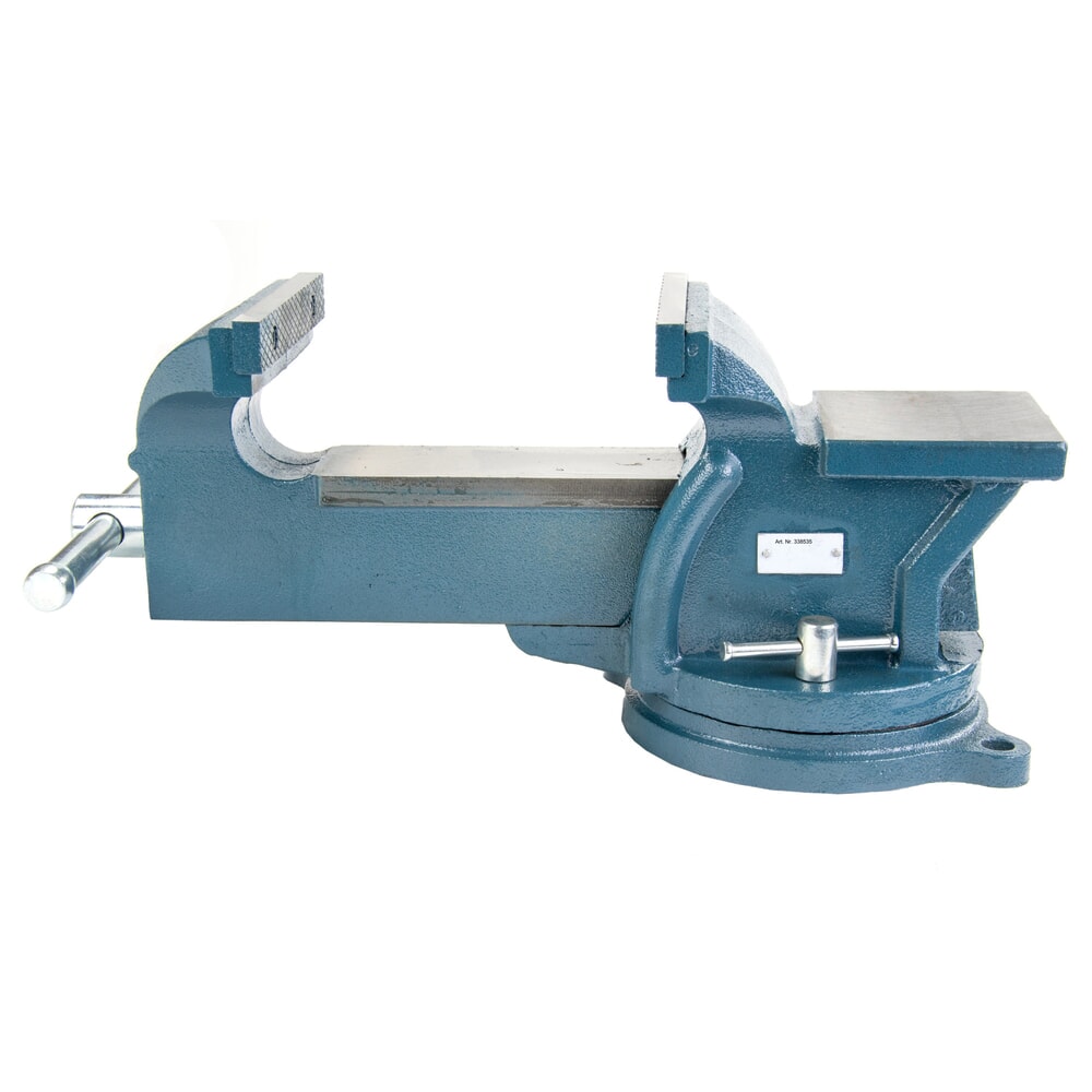 Produktabbildung Nr. 5: Steinbock® Schraubstock, dreh- und arretierbar, aus robustem Gusseisen, Backenbreite 150 mm