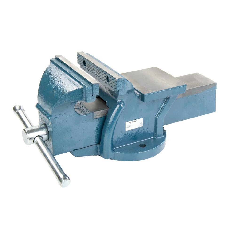 Produktabbildung Nr. 4: Steinbock® Schraubstock, feststehend, Gusseisen, 125 mm Backenbreite