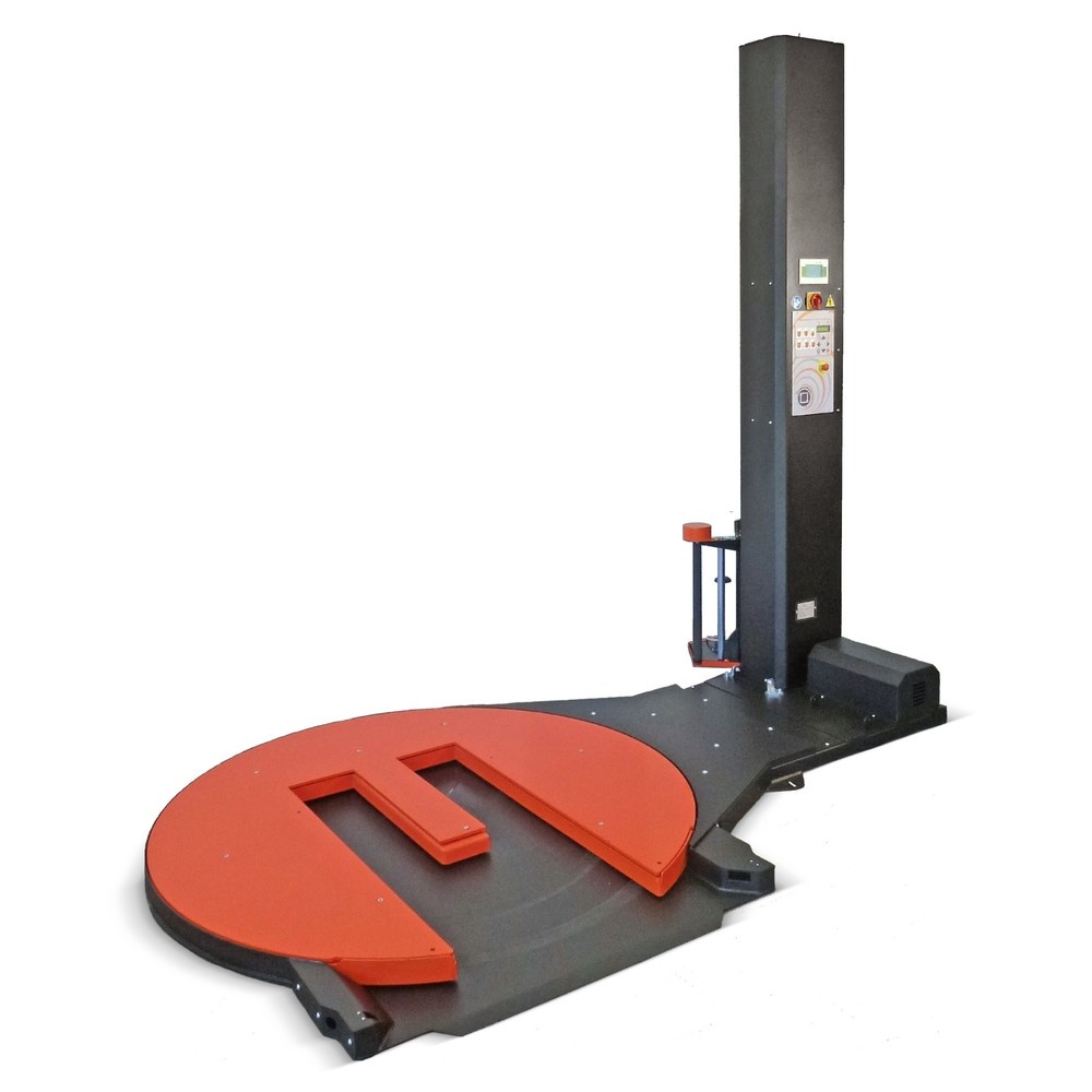 Produktabbildung: Palettenwickler HSD VOLTA-T+ mit integrierter Waage "FM", mit Magnetfeldbremse, Wickelhöhe 2.500 mm