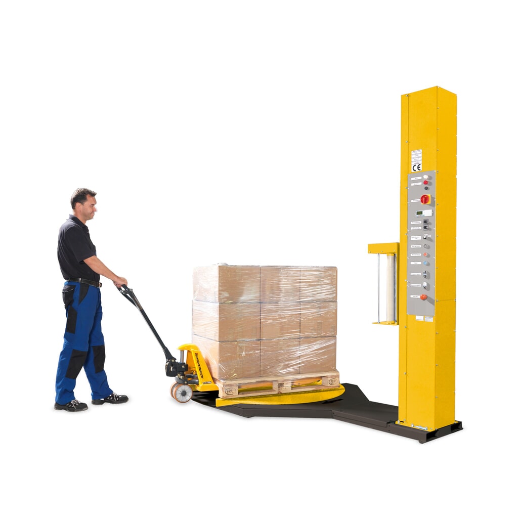 Produktabbildung Nr. 10: Palettenwickler Premium,  offener Drehteller, Ø 1.500 mm, Drehtellerantrieb stufenlos regelbar