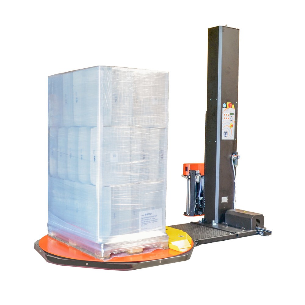 Produktabbildung: vollautomatischer Palettenwickler PS VOLTA-A "PW", Drehteller Ø 1.650 mm, Wickelhöhe 2.500 mm