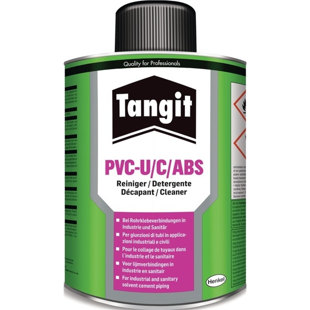 Produktabbildung: TANGIT Spezialreiniger PVC-U/PVC-C/ABS 1000 ml Dose