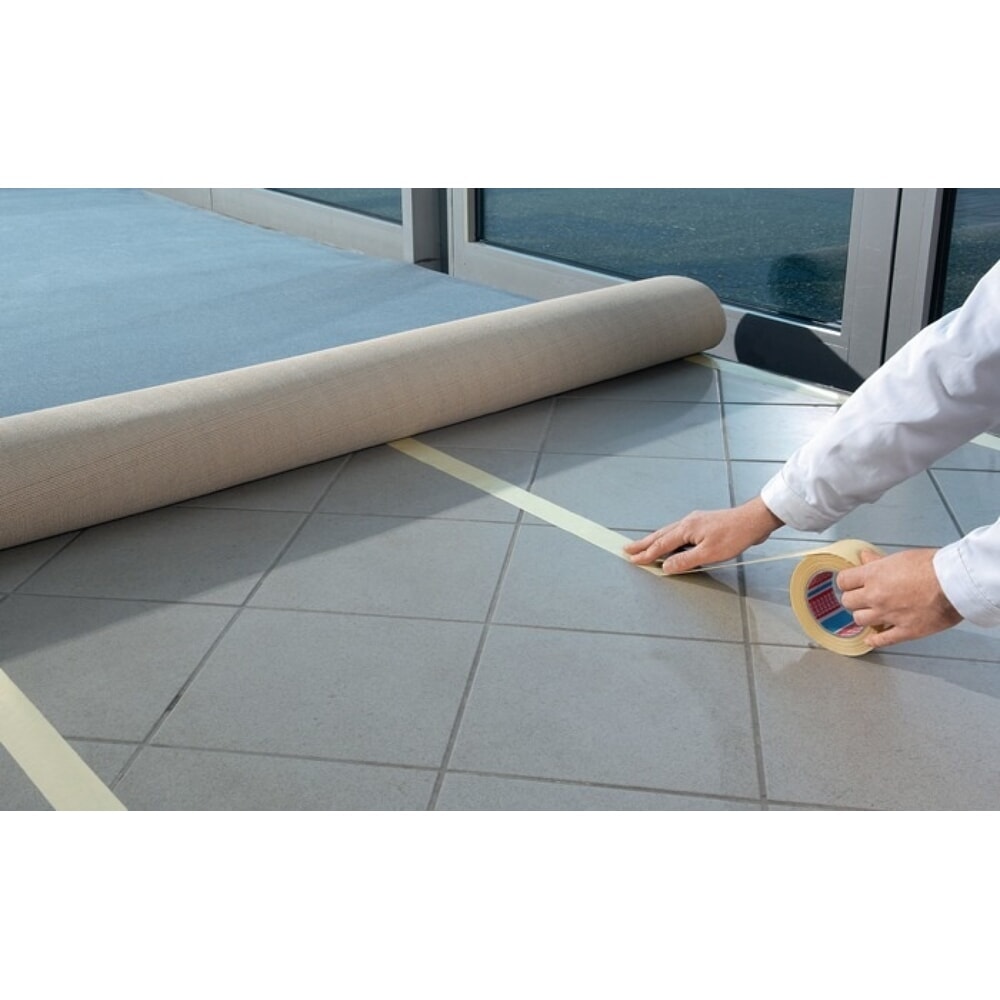 Produktabbildung Nr. 2: tesa® Doppelseitiges Klebeband tesa® fix® 4944, weiss, Länge 25 m Breite 50 mm, Rolle