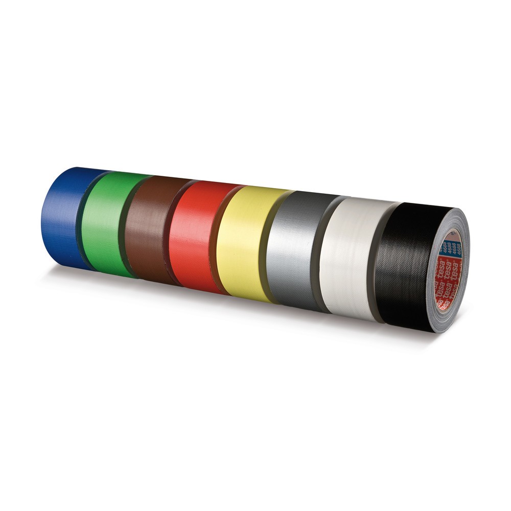 Produktabbildung: tesa® Gewebe-Klebeband 4688, schwarz