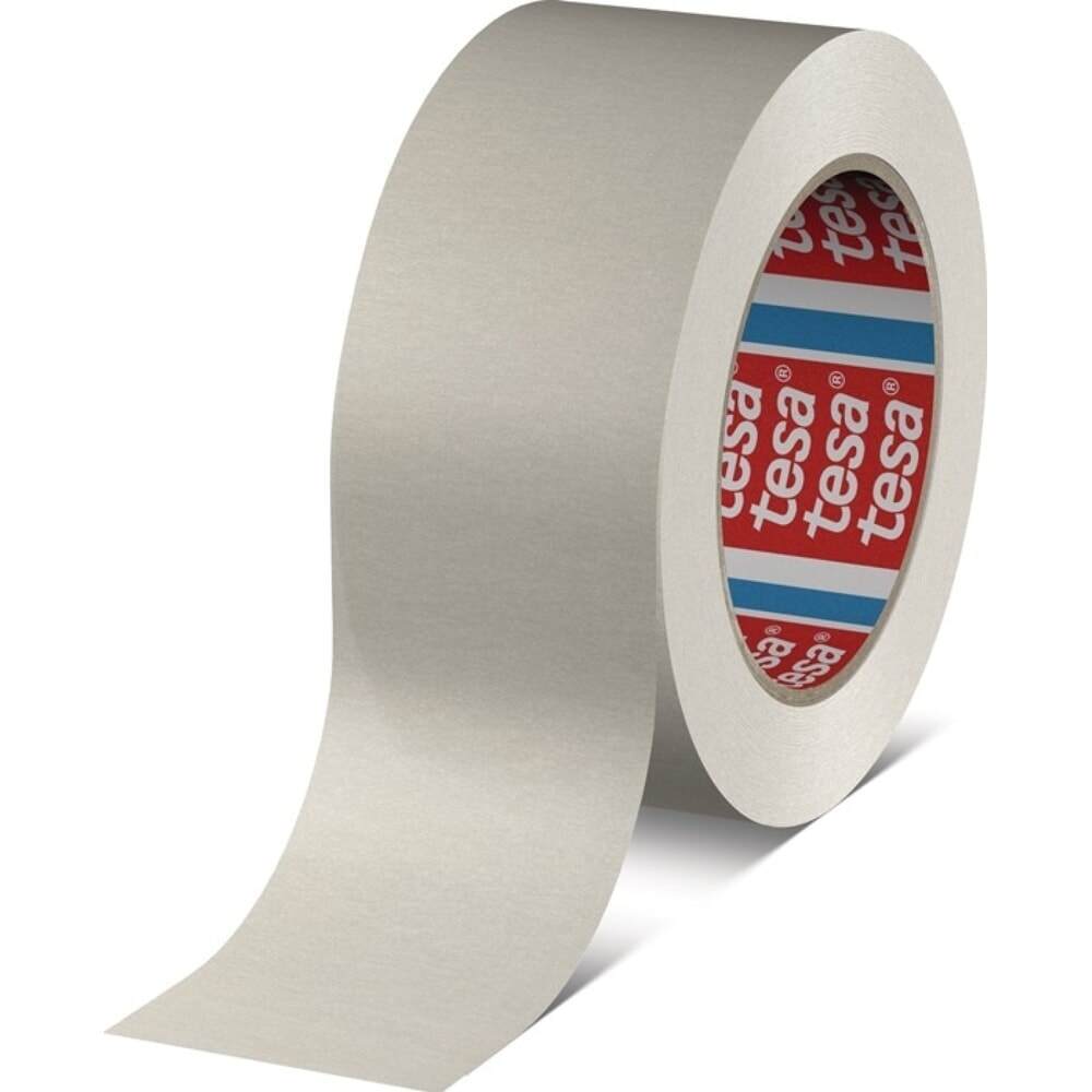 Produktabbildung: tesa® Verpackungsklebeband Papier tesa® pack® 4713, Länge 50 m Breite 50 mm, weiss