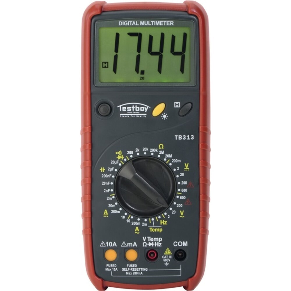 Produktabbildung: TESTBOY Digitalmultimeter 313 0-600 V AC,0-600 V DC RMS TESTBOY