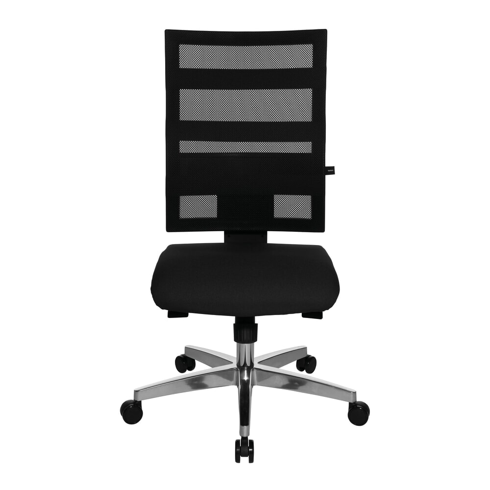Produktabbildung: Topstar® Bürodrehstuhl X-Pander, Netzrücken, Fitness-Funktion, schwarz
