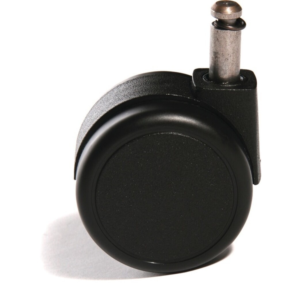 Produktabbildung: Topstar® Rollen, passend für Bürodrehstuhl, für weiche Böden Rollen-Ø 55 mm, 5 St./Btl., Stiftlänge 25 mm Stift-Ø 10 mm