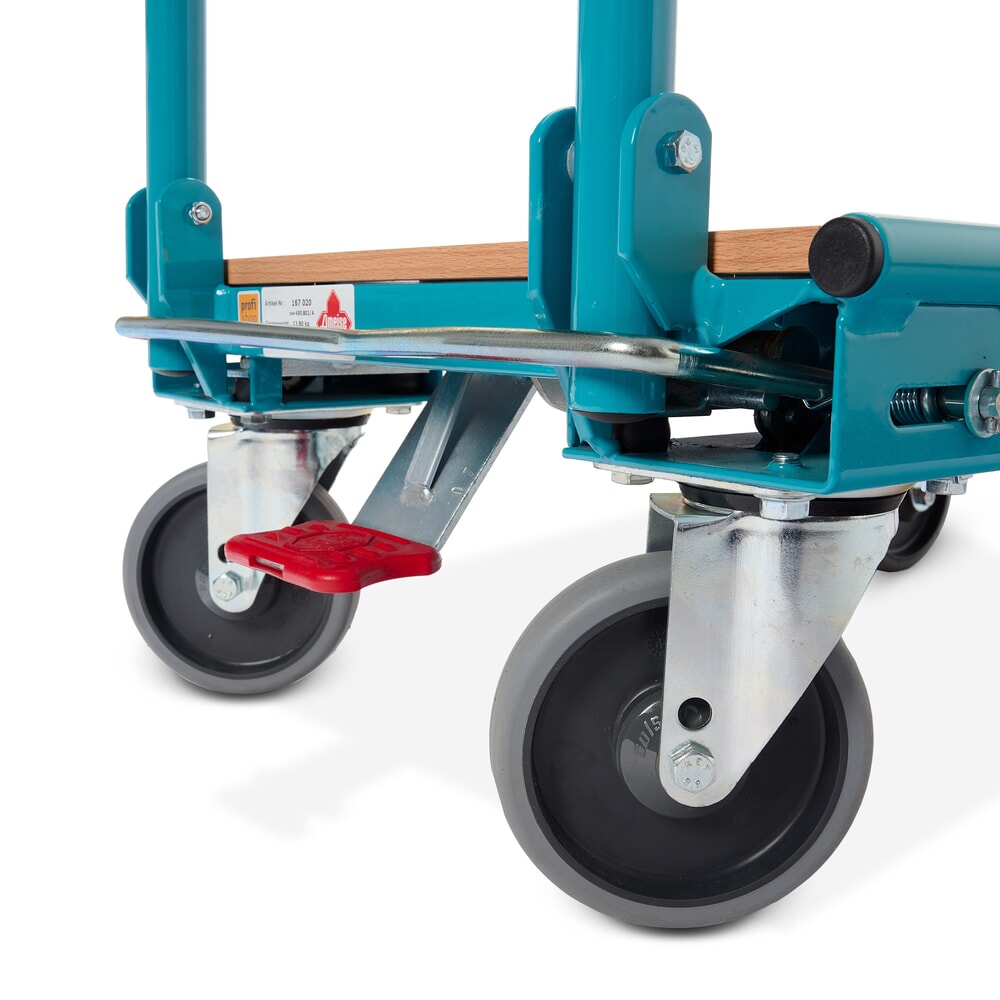 Produktabbildung Nr. 6: Transportwagen Ameise®, klappbar, TK 150 kg, Ladefläche BxT 450 x 720 mm, mit Zentralbremse