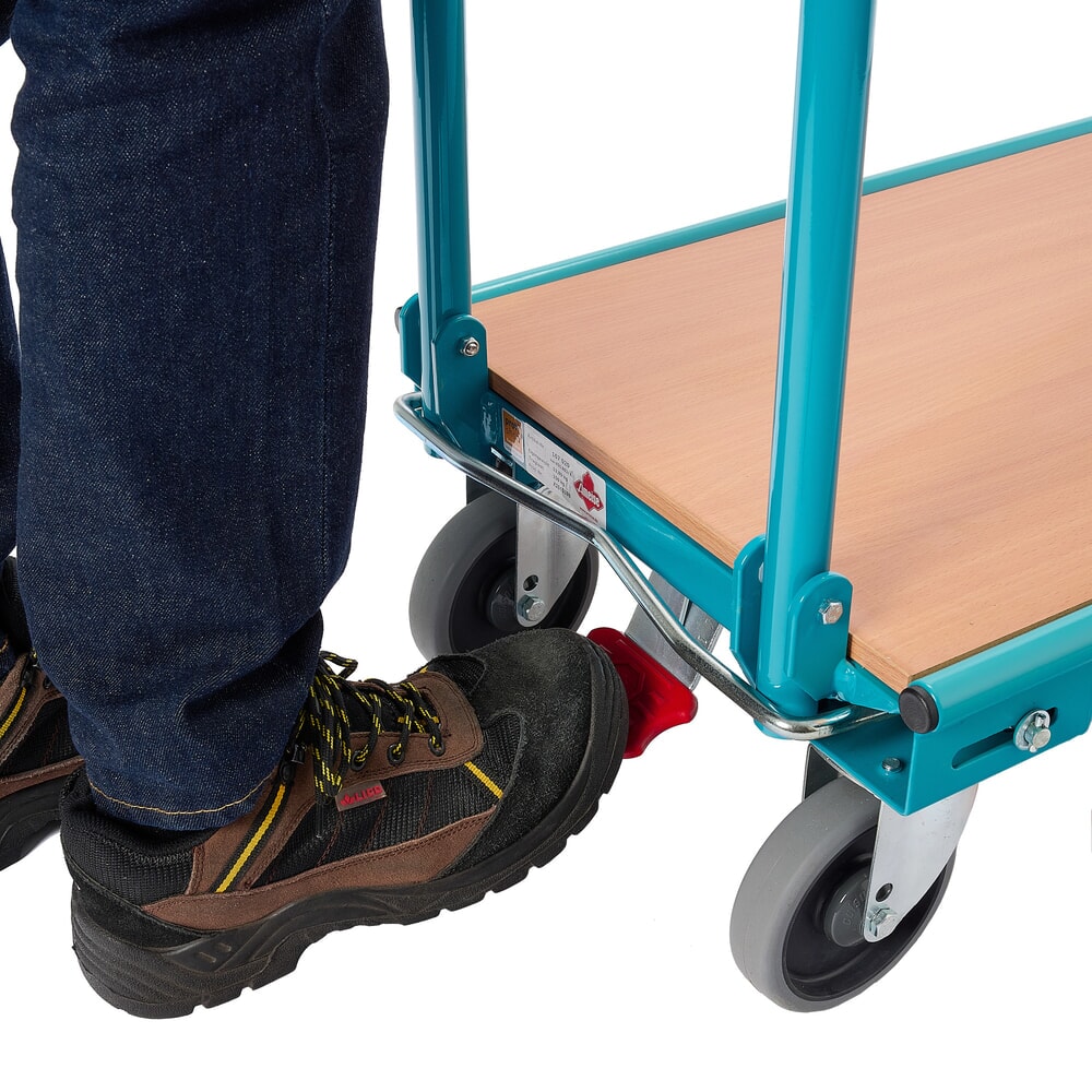 Produktabbildung Nr. 7: Transportwagen Ameise®, klappbar, TK 150 kg, Ladefläche BxT 450 x 720 mm, mit Zentralbremse