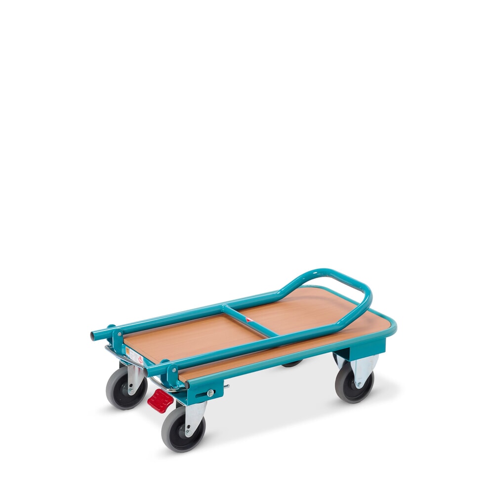 Produktabbildung Nr. 13: Transportwagen Ameise®, klappbar, TK 150 kg, Ladefläche BxT 450 x 720 mm, mit Zentralbremse