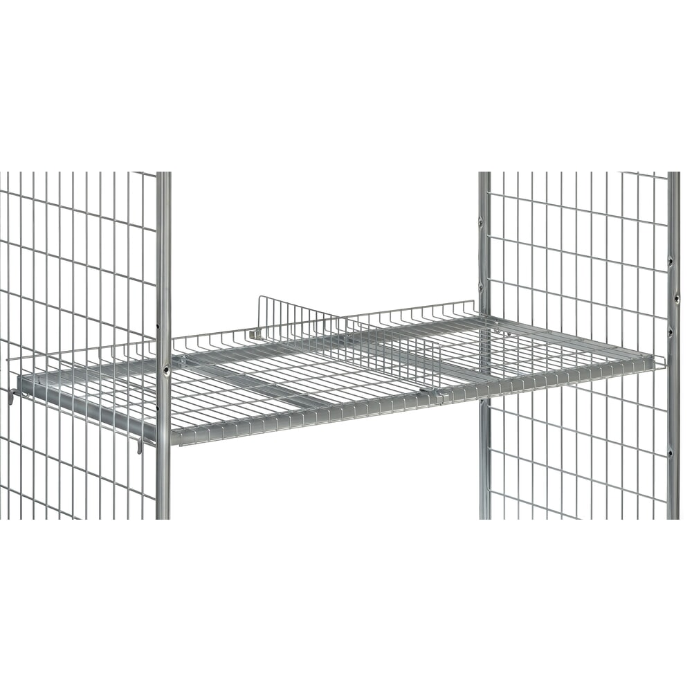 Produktabbildung: Trenngitter für Drahtgitterboden für fetra® Kommissionierwagen, Breite 510 mm