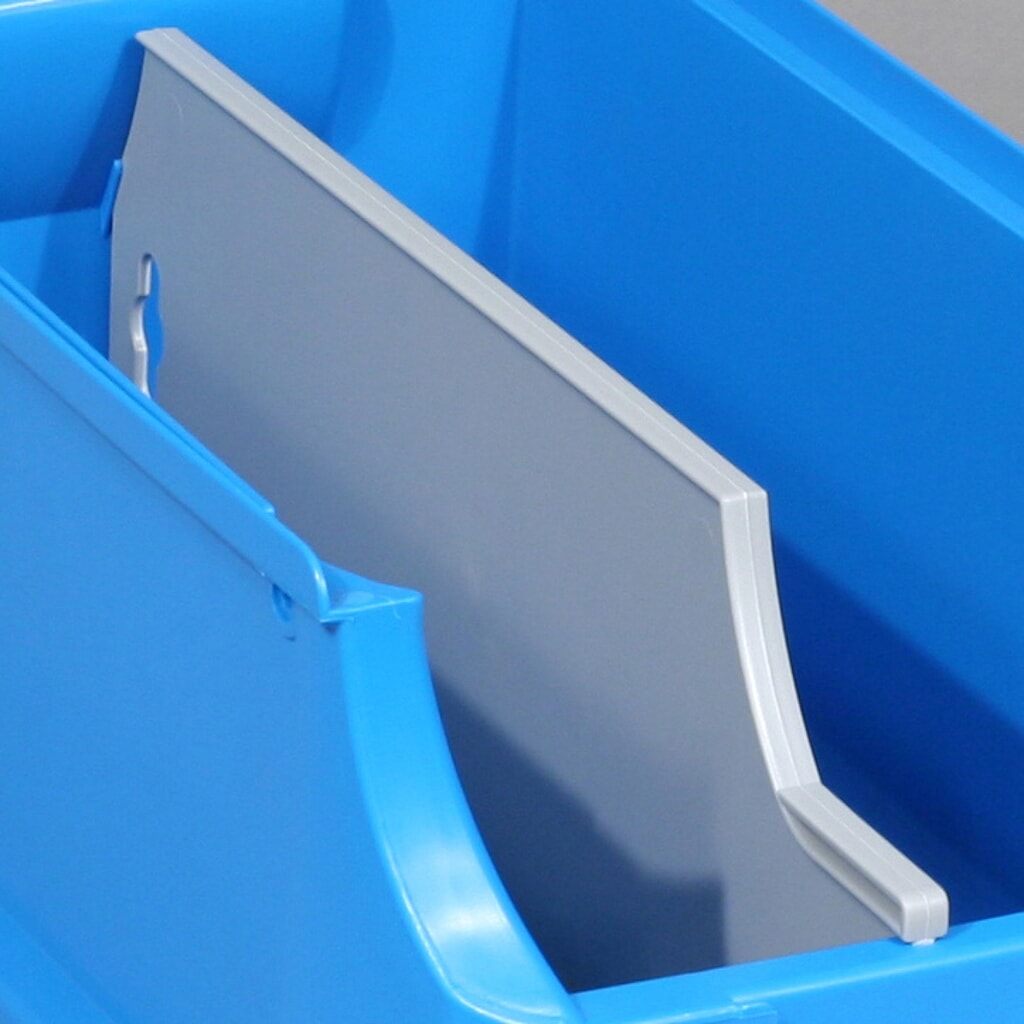 Allit Trennwand für Sichtlagerkasten, Breite 330 mm, 1 Stk Produktabbildung Nr. 2: Allit Trennwand für Sichtlagerkasten, Breite 330 mm, 1 Stk