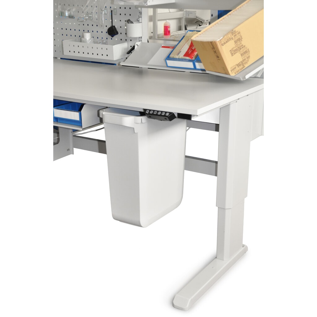 TRESTON Abfallbehälter PRMB inklusive Stahlhalterungen, 60 l, HxBxT 650 x 286 x 570 mm, ausziehbar Produktabbildung Nr. 6: TRESTON Abfallbehälter PRMB inklusive Stahlhalterungen, 60 l, HxBxT 650 x 286 x 570 mm, ausziehbar
