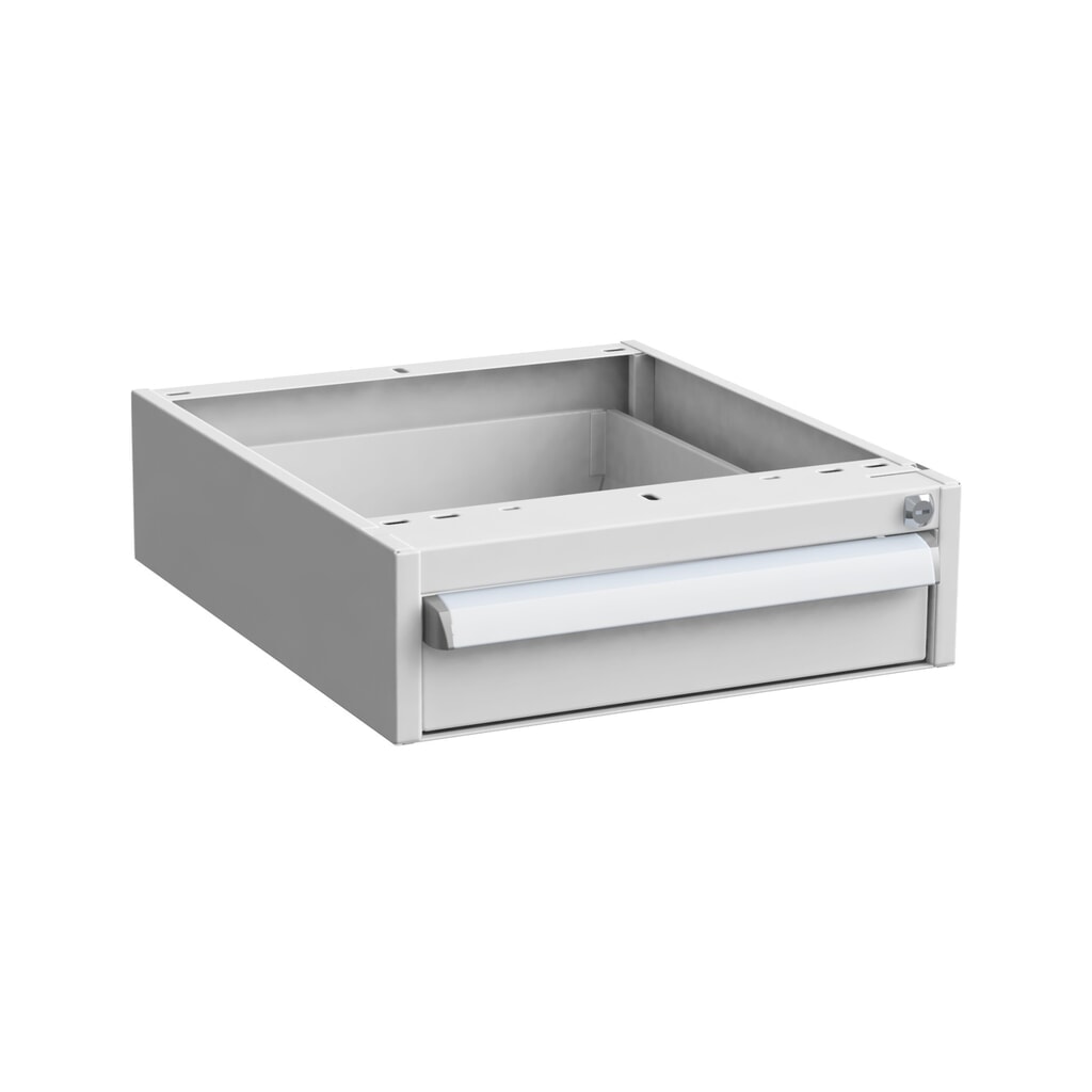 Produktabbildung: TRESTON Schubladenblock 45/14-1 Standard, ESD, HxBxT 140 x 450 x 520 mm, Schublade: 1x 100 mm