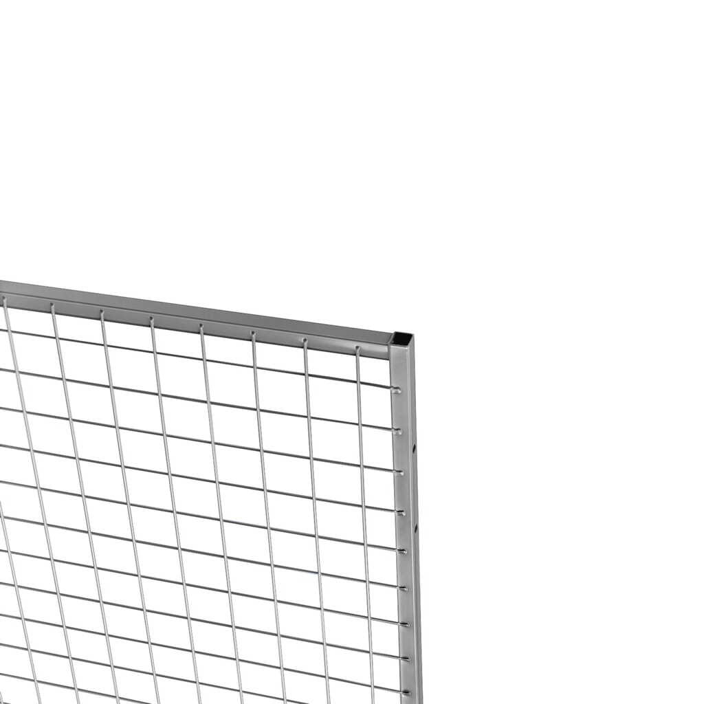TROAX® Wandelement Standard, für Lagertrennwand, HxB 2.200 x 200 mm Produktabbildung Nr. 2: TROAX® Wandelement Standard, für Lagertrennwand, HxB 2.200 x 200 mm