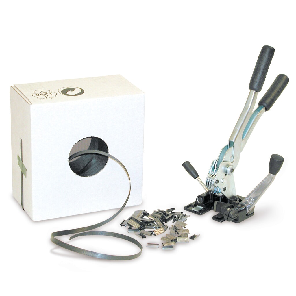 Produktabbildung: Umreifungsset Standard für PP-Band, für Bandbreite 13 mm