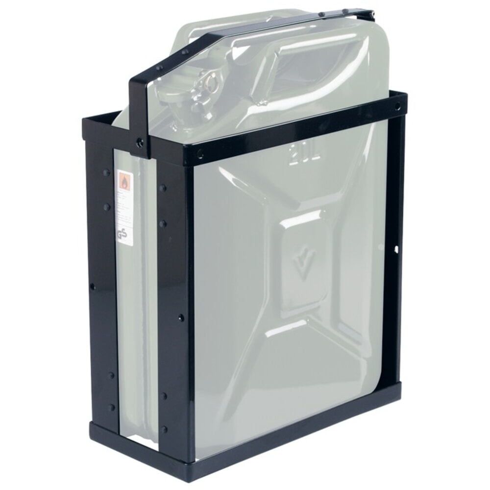 Produktabbildung Nr. 1: VALPRO Kanisterhalterung L.370mm B.185mm H.300mm Tiefschwarz RAL 9005 2,3kg