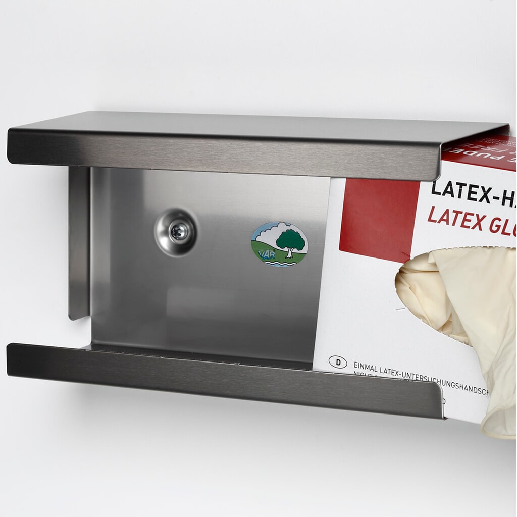 Halterung für VAR® Handschuh-/Handtuchboxen, 1-fach Produktabbildung Nr. 2: Halterung für VAR® Handschuh-/Handtuchboxen, 1-fach