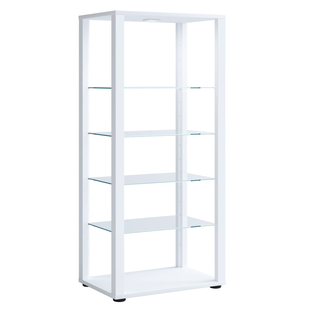Produktabbildung Nr. 1: VCM Standvitrine Glasol IV, weiss