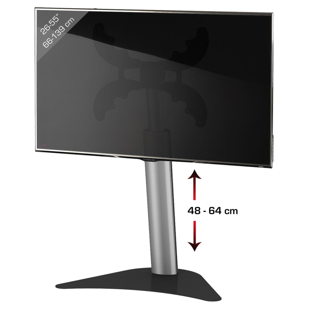 Produktabbildung Nr. 3: VCM TV-Standfuss Coscal Mini, silber