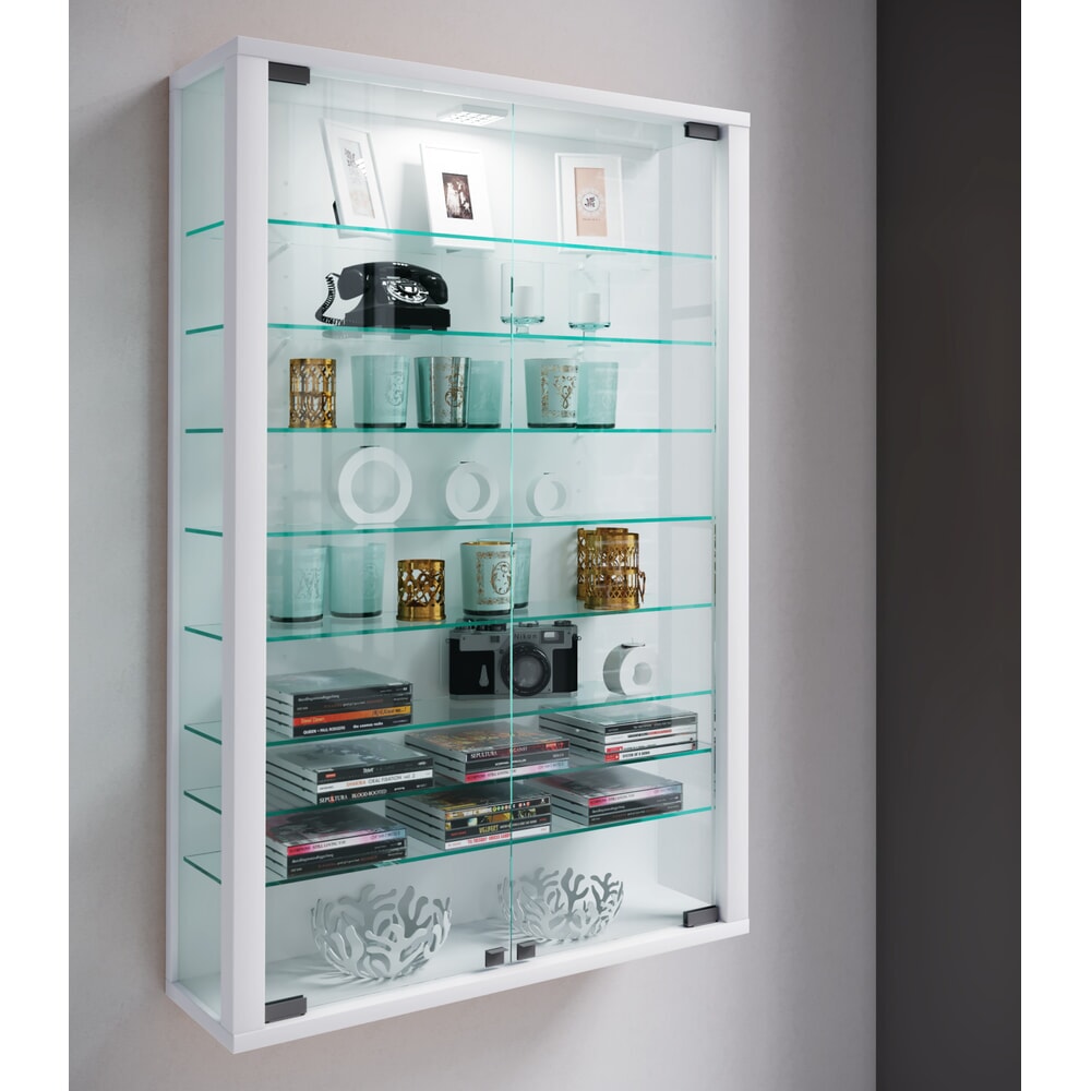 Produktabbildung Nr. 3: VCM Wandvitrine Vitrosa Mini, weiss