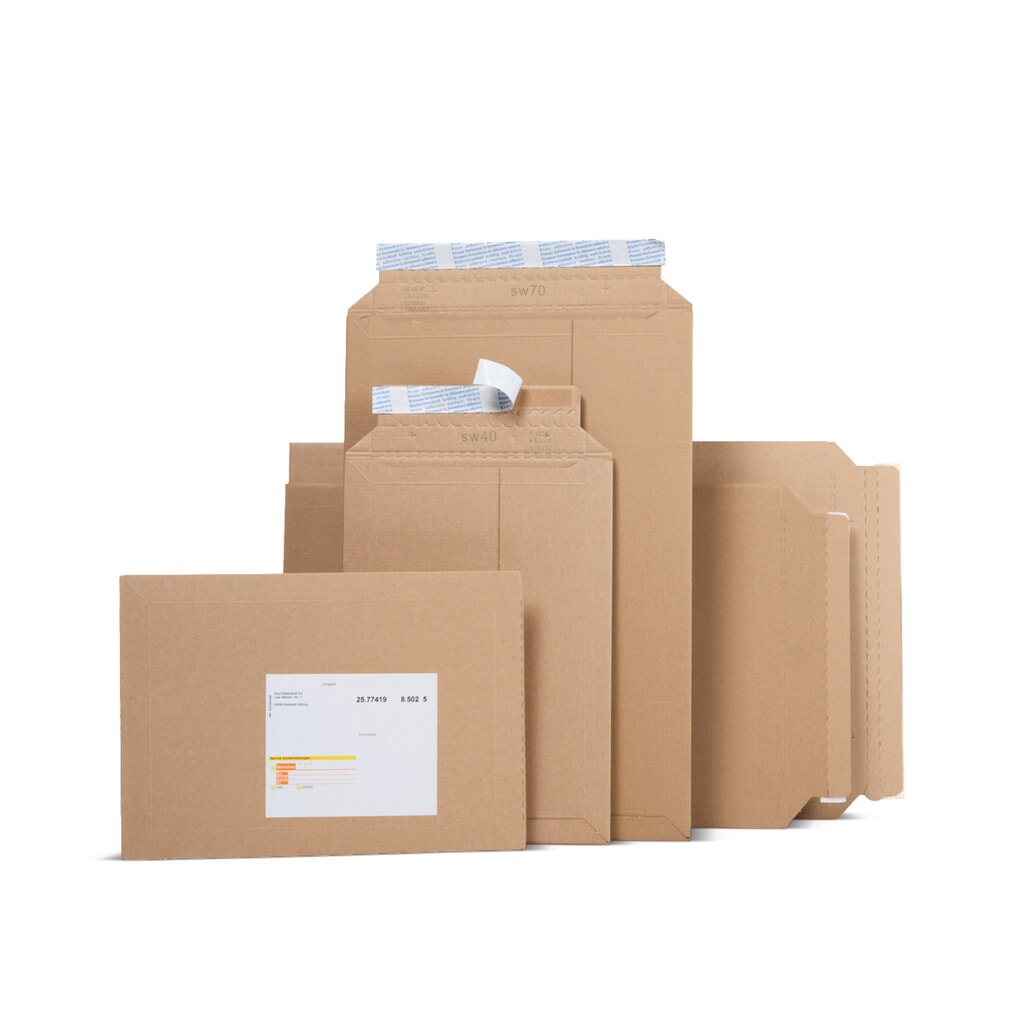 Produktabbildung: Versandtaschen Suprawell®, Aussenmass LxB 200 x 280 mm, 100 Stk/VE