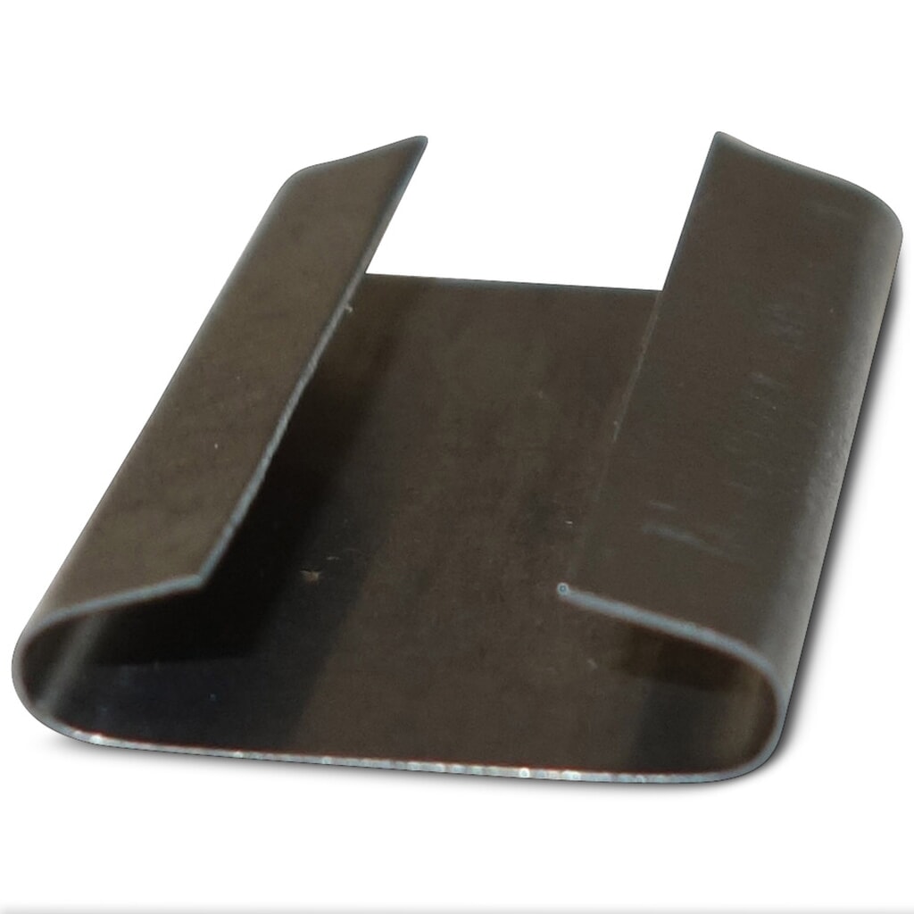 Verschlusshülsen für Stahlband, Standard, für Bandbreite 16 mm, 1.000 Stk/VE Produktabbildung: Verschlusshülsen für Stahlband, Standard, für Bandbreite 16 mm, 1.000 Stk/VE