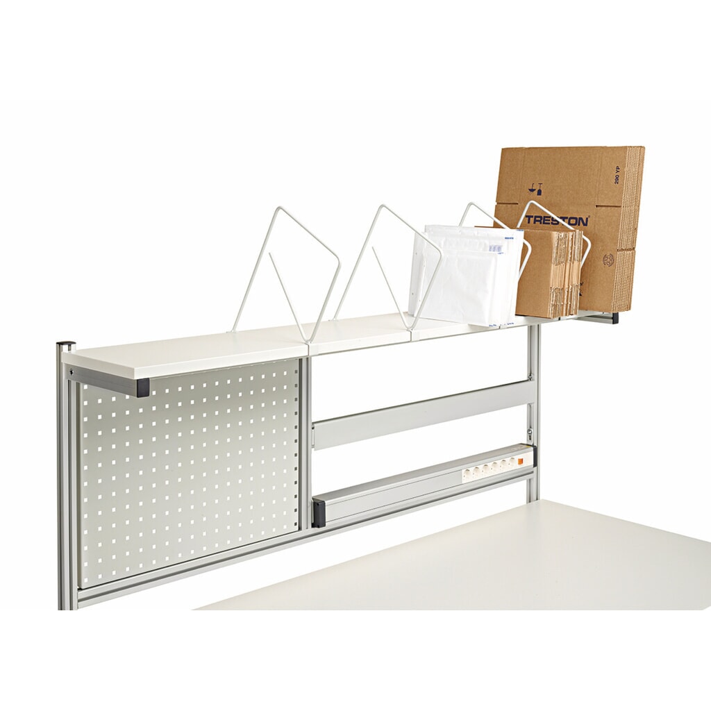Produktabbildung Nr. 3: Verstellbares Unterteilbügel-Set für TRESTON Etagenboard