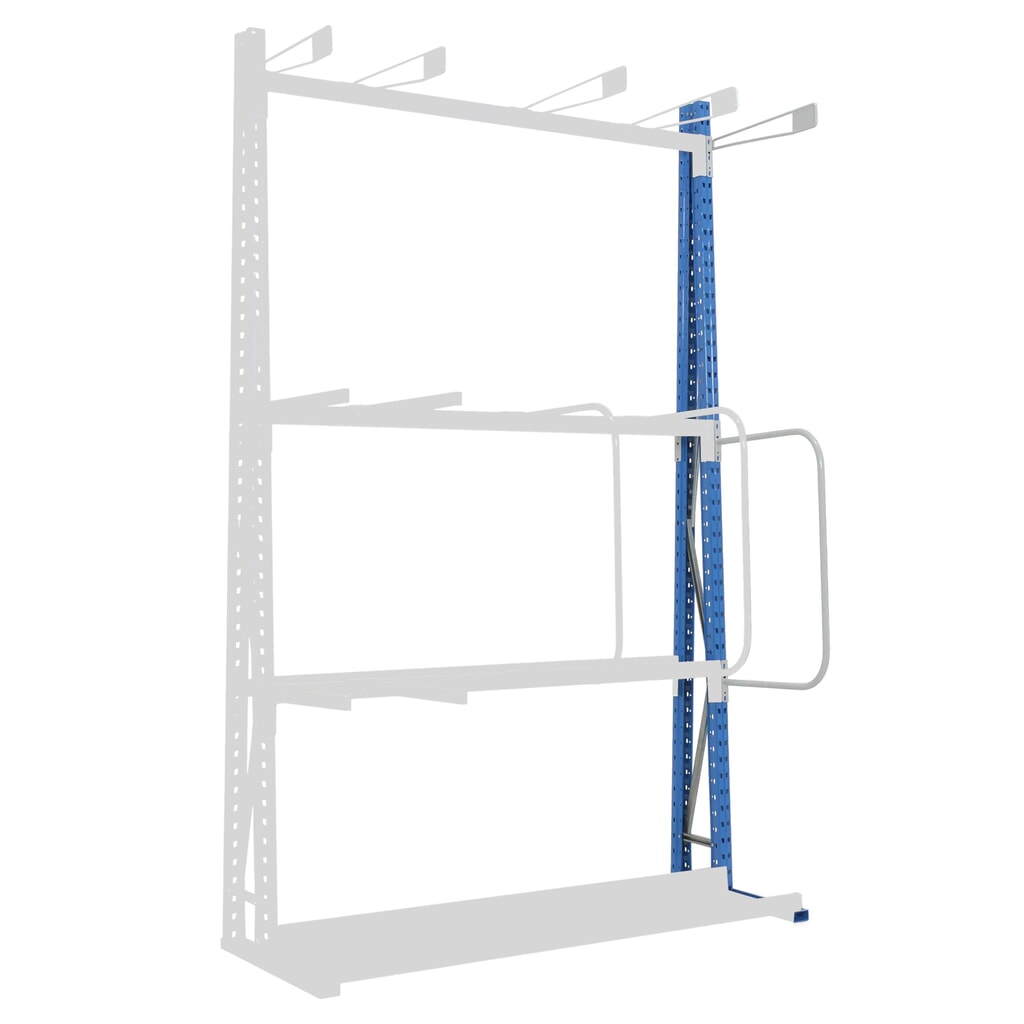 Produktabbildung Nr. 2: Armtrenner für ManOrga Vertikalregal, Rechtes Ende