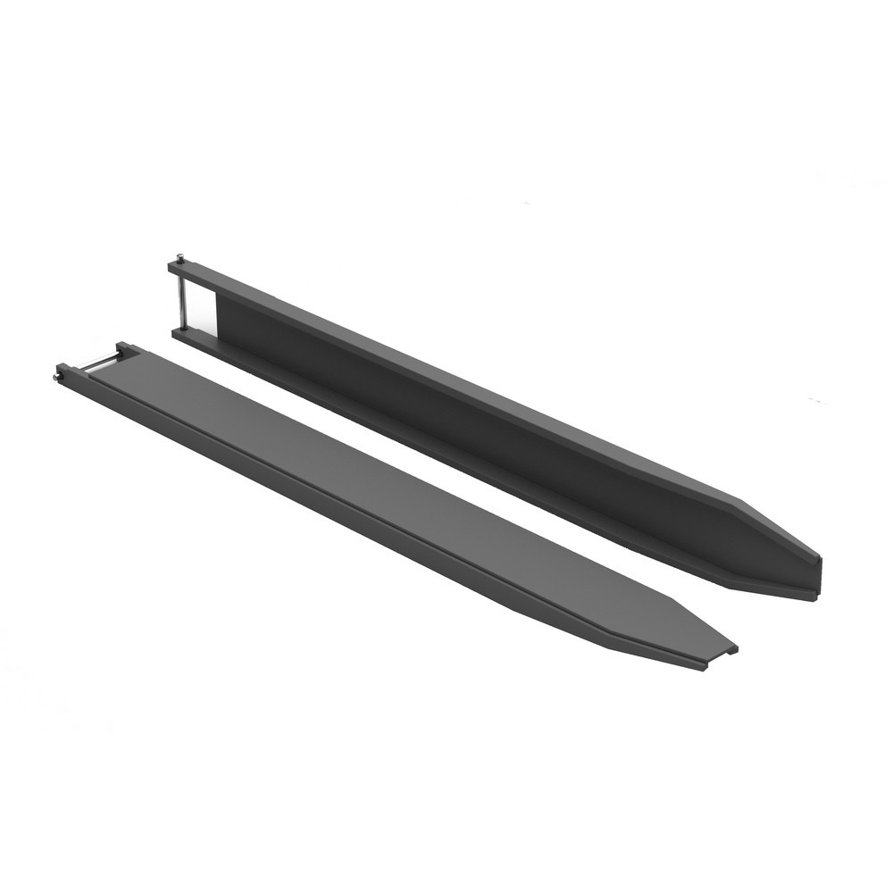 Produktabbildung: VETTER® Gabelverlängerung, offene Ausführung, Länge 1.600 mm, Gabelzinkenquerschnitt 80 x 40 mm