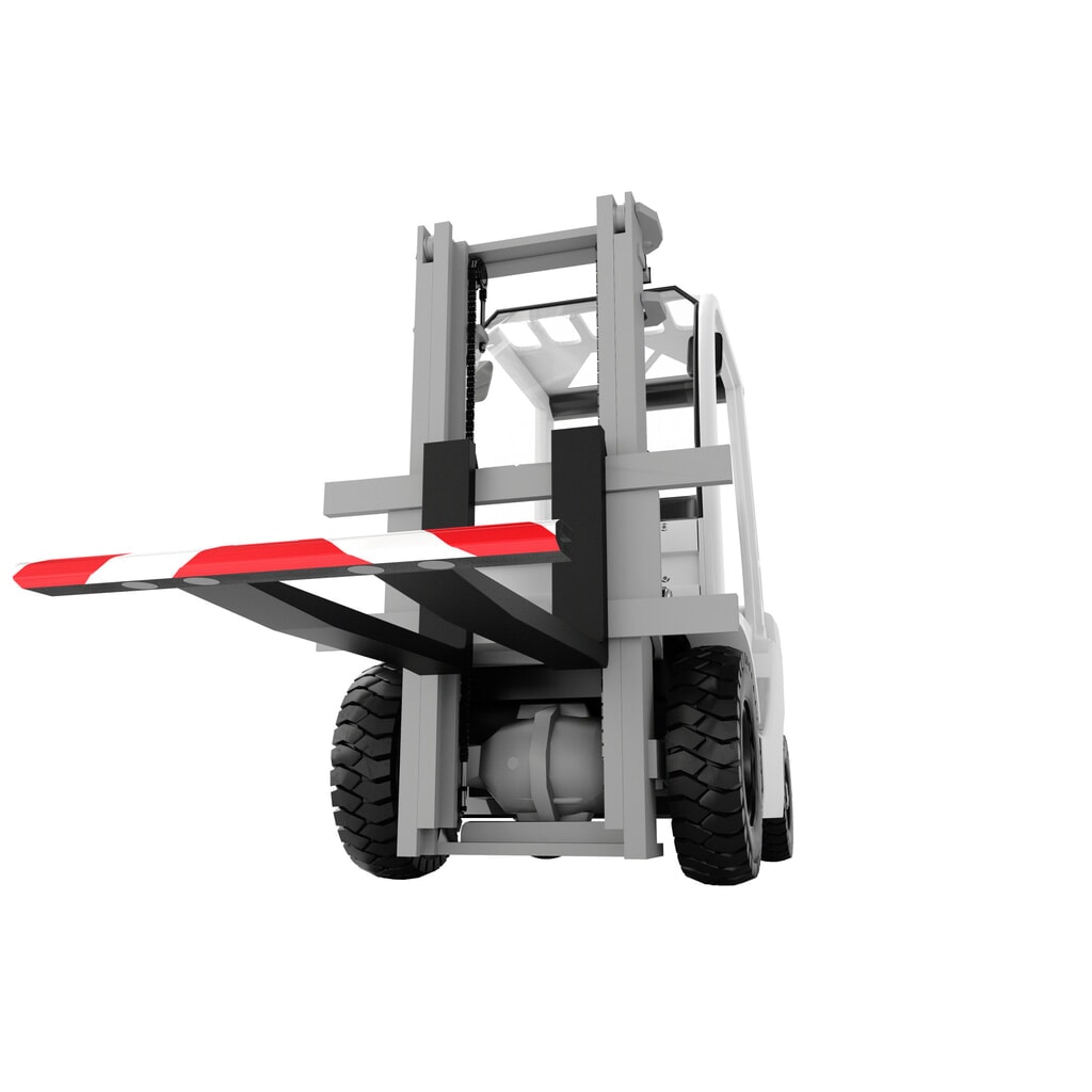Produktabbildung Nr. 9: VETTER® ZEBRA Warnbalken für Gabelzinken mit Magneten