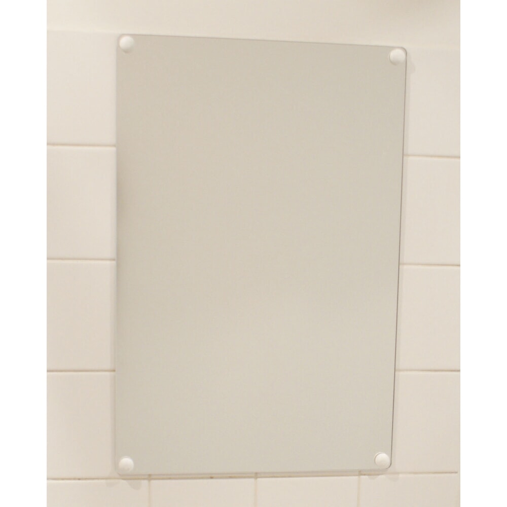 Produktabbildung: Vialux® Flachspiegel, Acrylglas (PMMA), HxB 600 x 400 mm, ohne Rahmen
