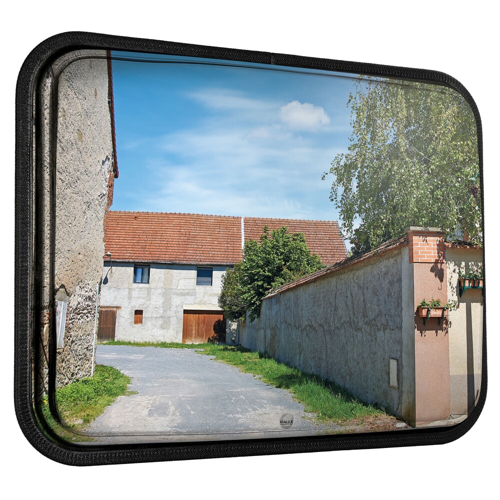 Produktabbildung Nr. 2: Vialux® Mehrzweckspiegel, Edelstahl, rechteckig, HxB 400 x 600 mm