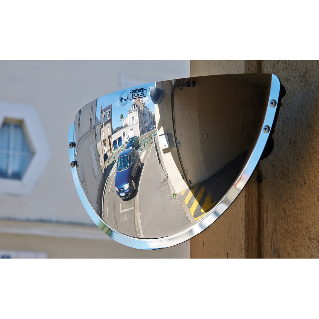 Vialux® Parkplatzspiegel, P.A.S.®, HxBxT 220 x 440 x 75 mm Produktabbildung: Vialux® Parkplatzspiegel, P.A.S.®, HxBxT 220 x 440 x 75 mm
