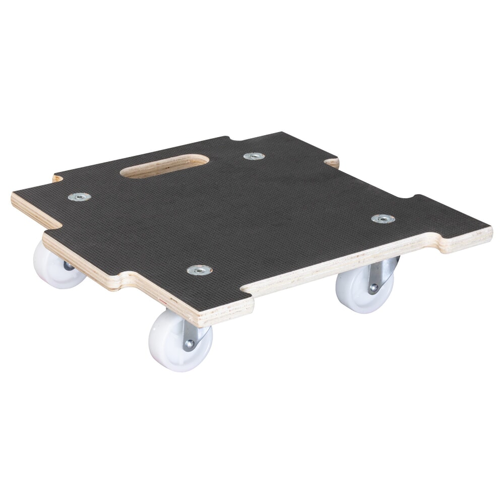 Produktabbildung: WAGNER Pflanzenroller MAXIGRIP 39 x 39 x 10 cm Holz, TK 200 Kg
