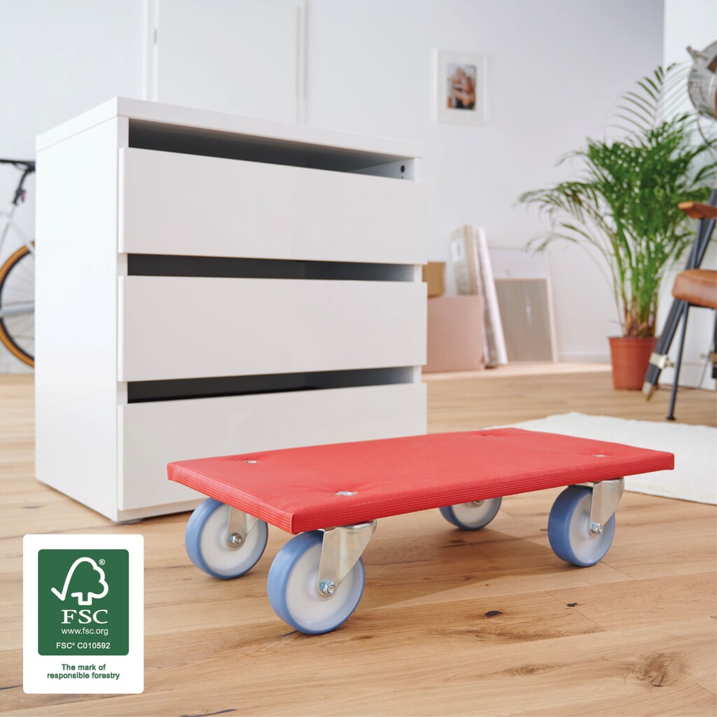 Produktabbildung Nr. 6: WAGNER Transporthilfe ANTIRUTSCH Bespannung-57,5 x 30 x 14 cm TK 400 Kg