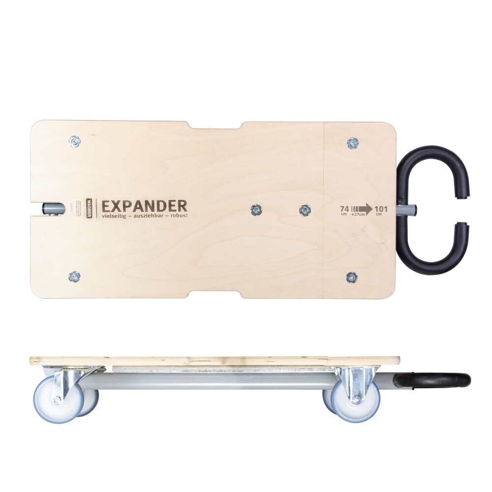 Produktabbildung Nr. 9: WAGNER Transporthilfe CARRIER EXTEND - 74-101 x 37 x 14,5 cm, TK 200 Kg