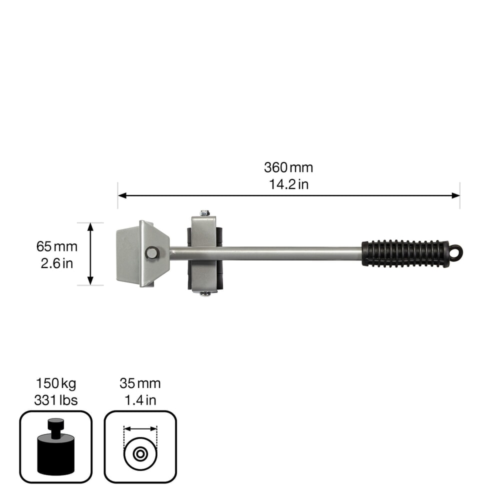 Produktabbildung Nr. 2: WAGNER Transporthilfe LIFT & ROLL Kombi-Set 5 tlg. - TK 800 Kg